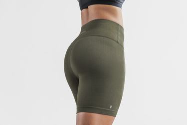 Nobull High-Rise 6" Matte Women's Shorts Green | Australia (SU2765)